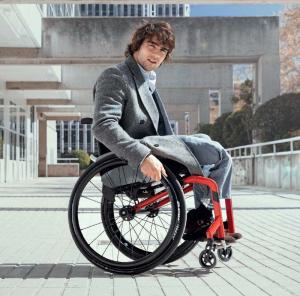 Kuschall Champion Wheelchair with Model